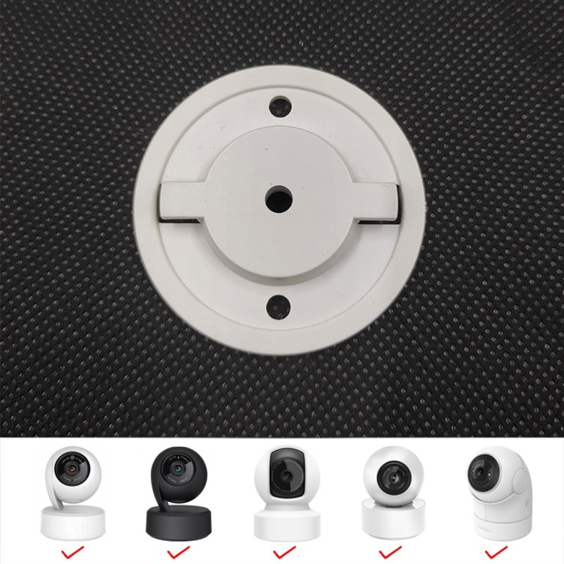 Camera Wall Mount Base Holder Wall Mount Bracket with Screws Camera Wall Holder