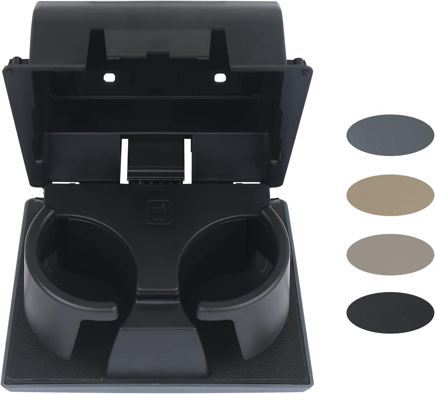 TQPONLY Dashboard Cup Holder Compatible with F250 F350 F450 F550 Super Gray