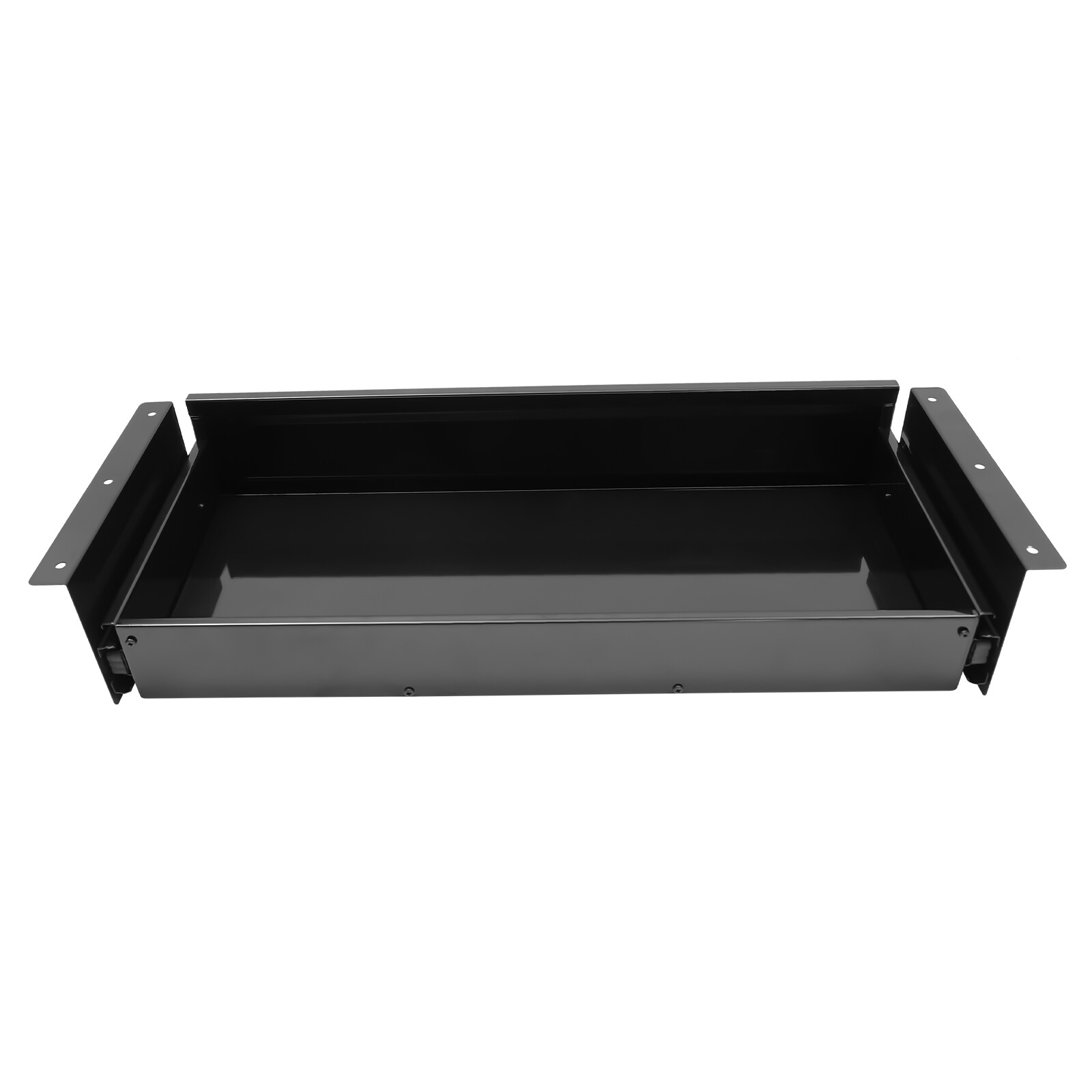 22" Black Space Saver Sliding Under Desk Storage Drawer Pull-out Drawer