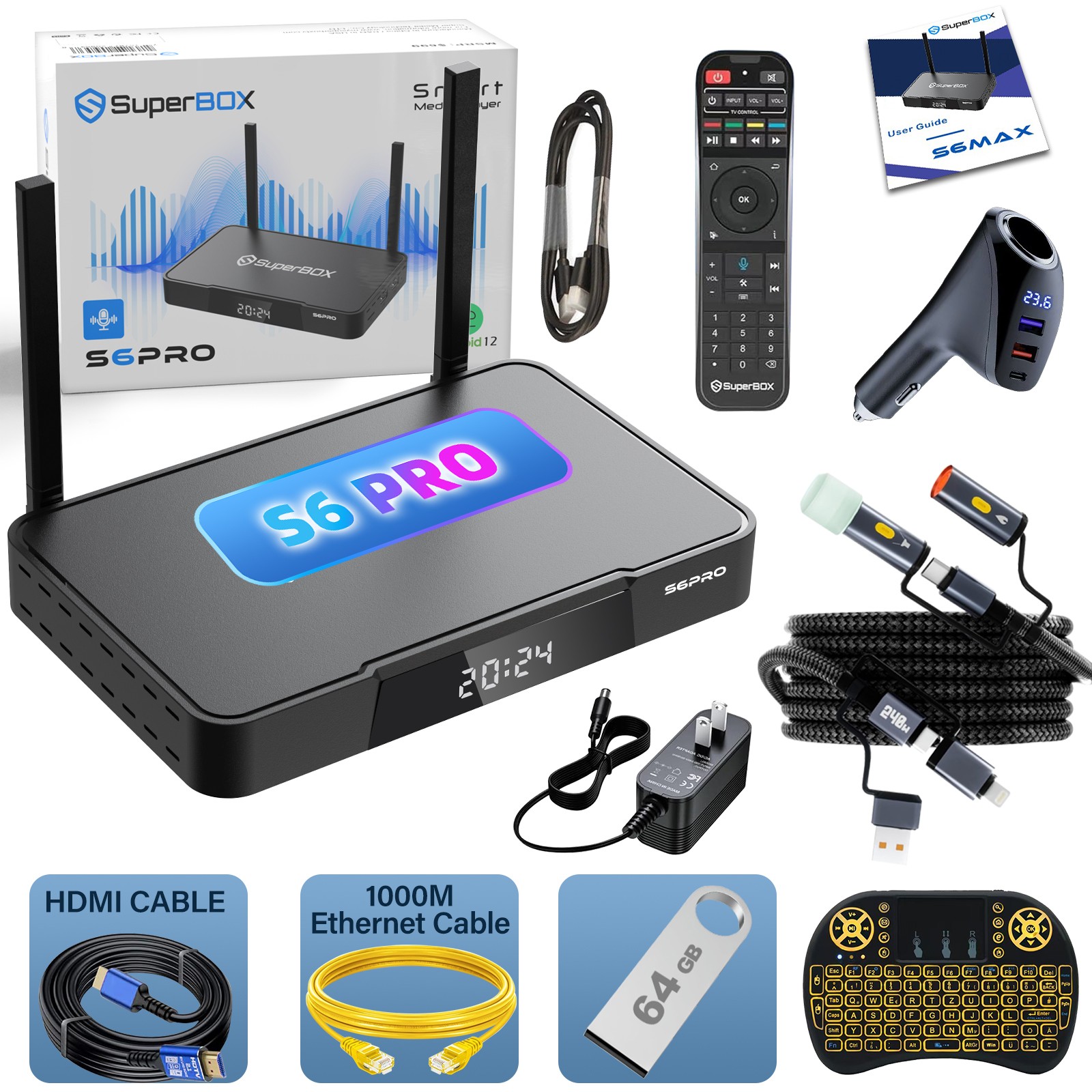 SuperBox S6 Pro - Authorized Distributor with 100% Free shipping