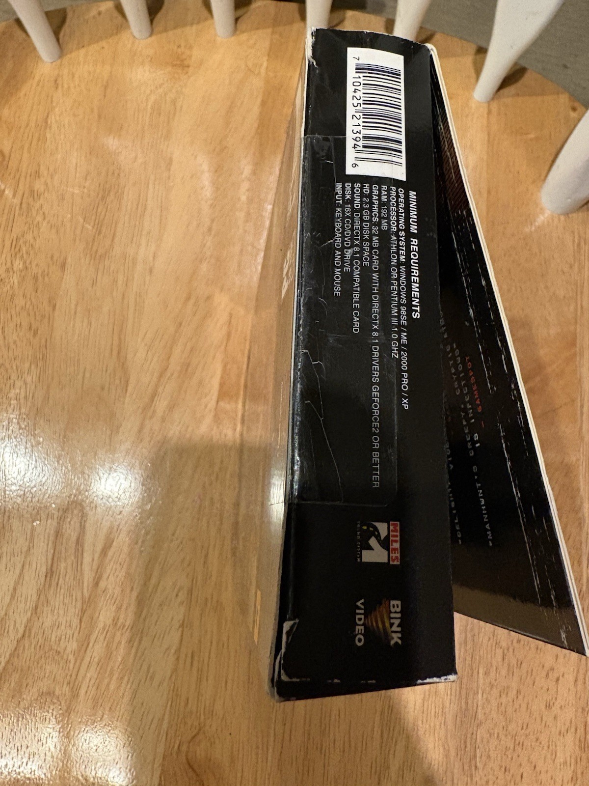 MANHUNT PC VHS SET