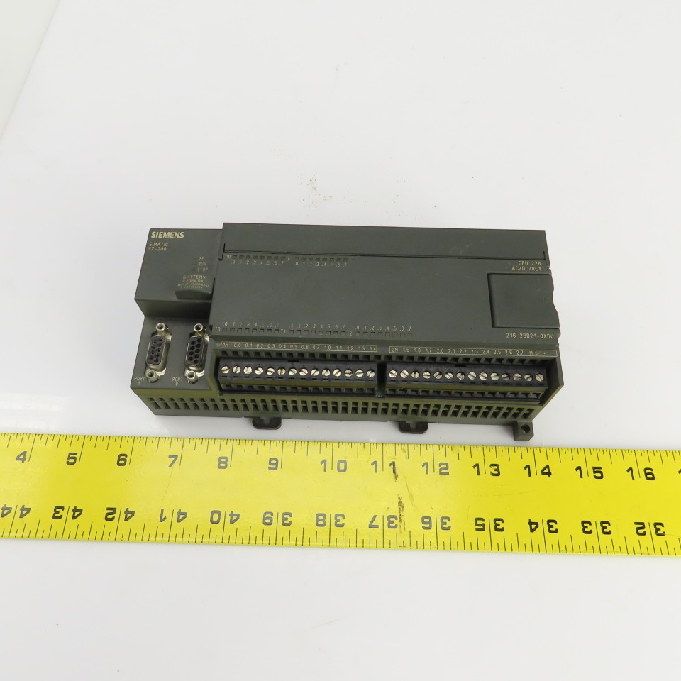 Siemens 216-2BD21-0XB0 Simatic S7-200 Compact PLC Unit 24VDC