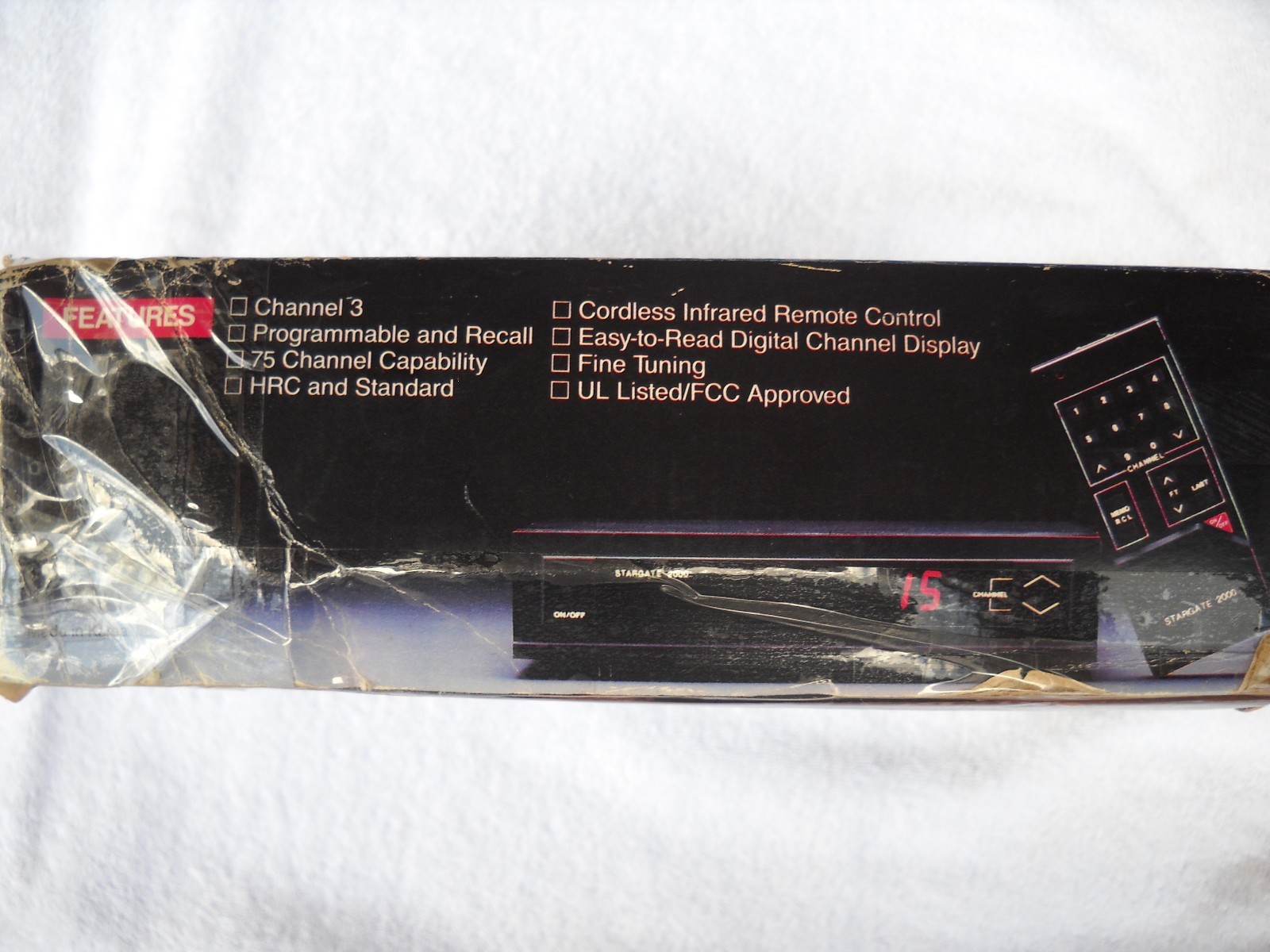STARGATE 2000 CORDLESS CATV CONVERTER BOX