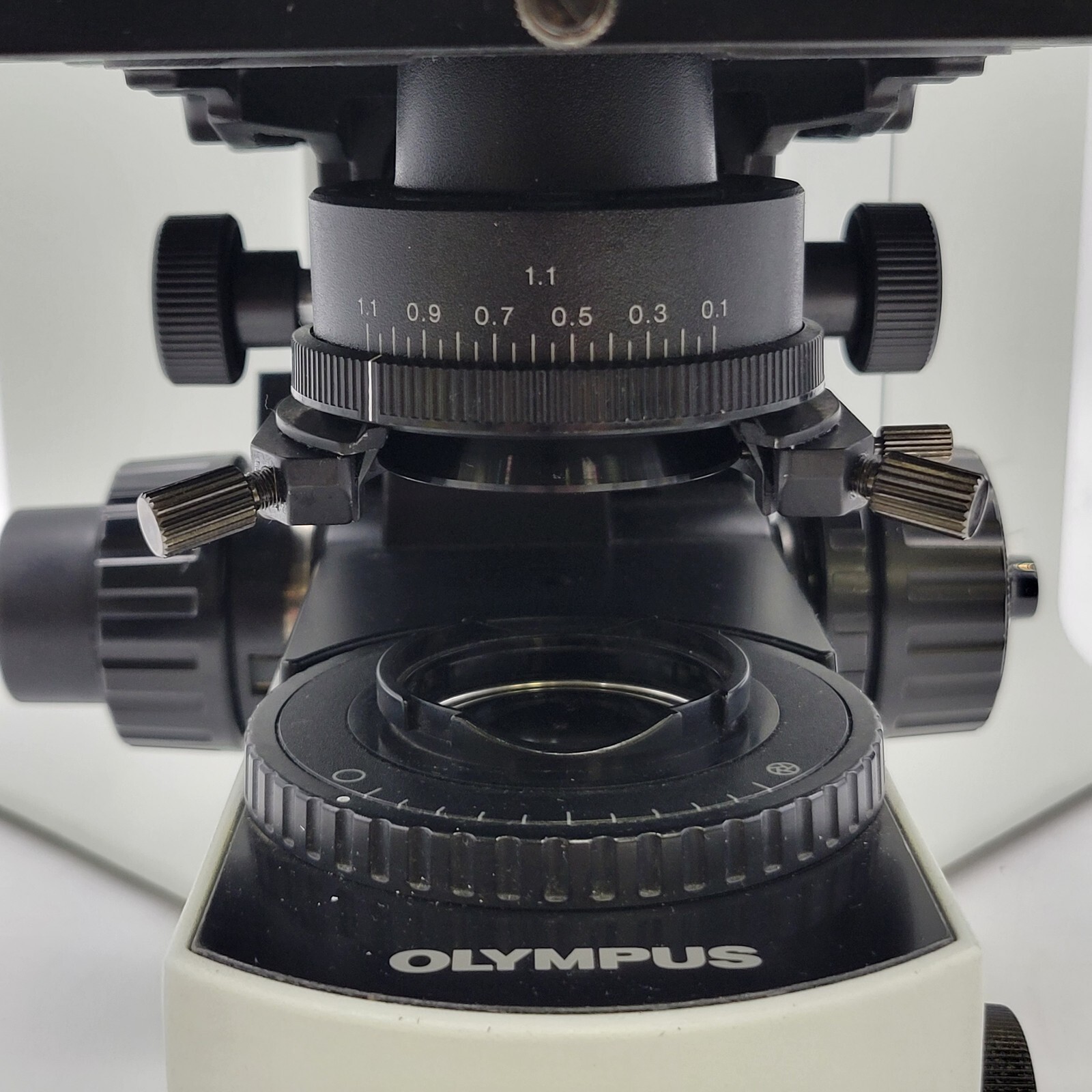 Olympus Microscope BX51 with LED, Trinocular Head, & 100x Objective