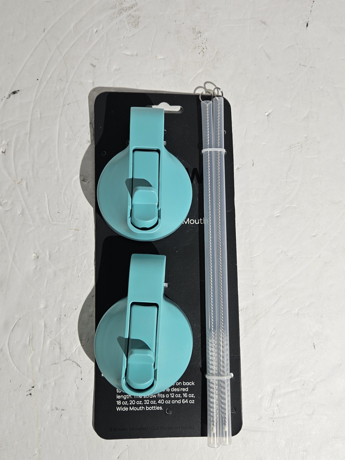 The Mass Wide Mouth Straw Lid - Mint