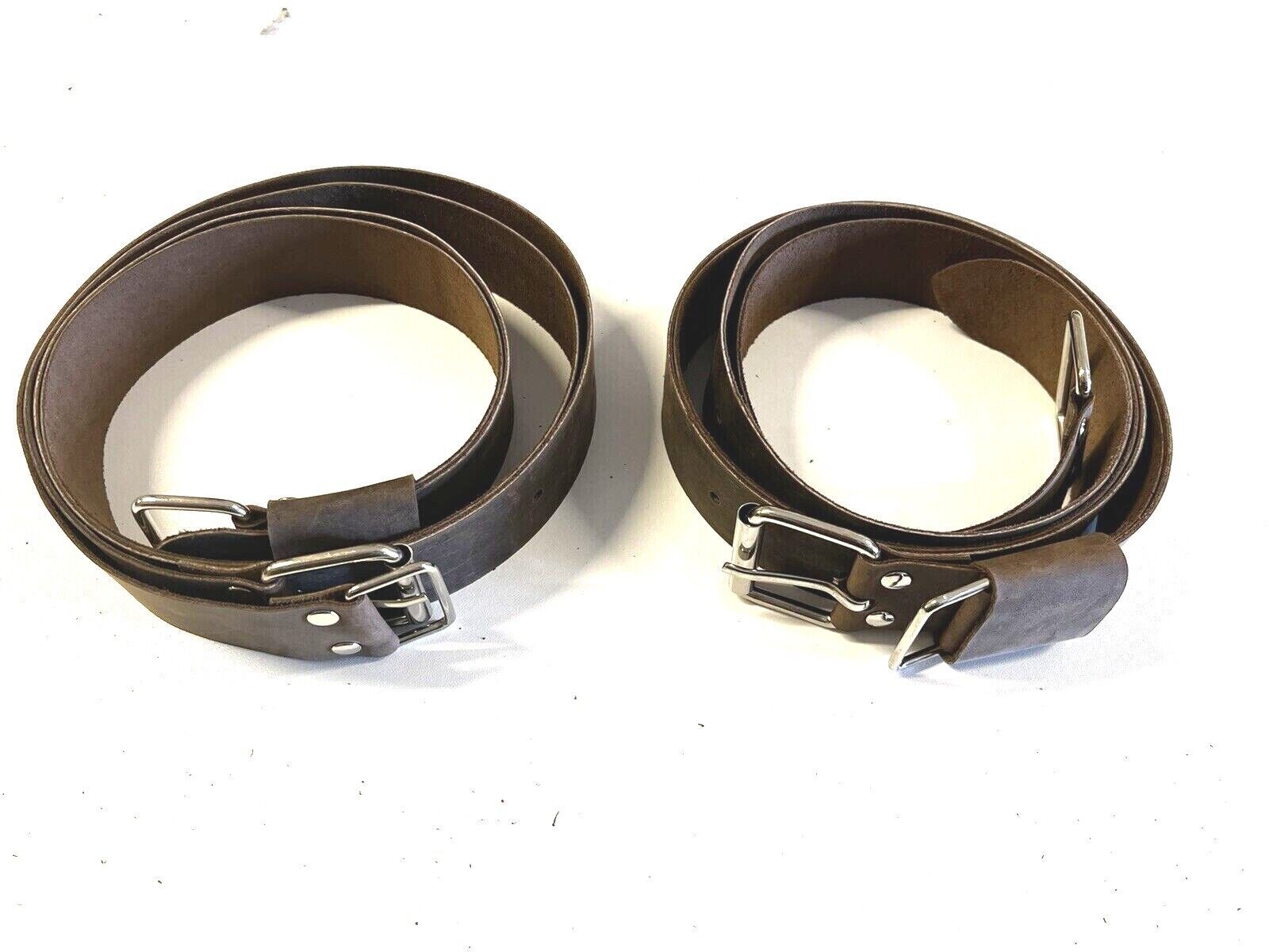 Genuine Leather Luggage Rack Straps Trunk rack straps for VW T3 T1 T2 Sandy