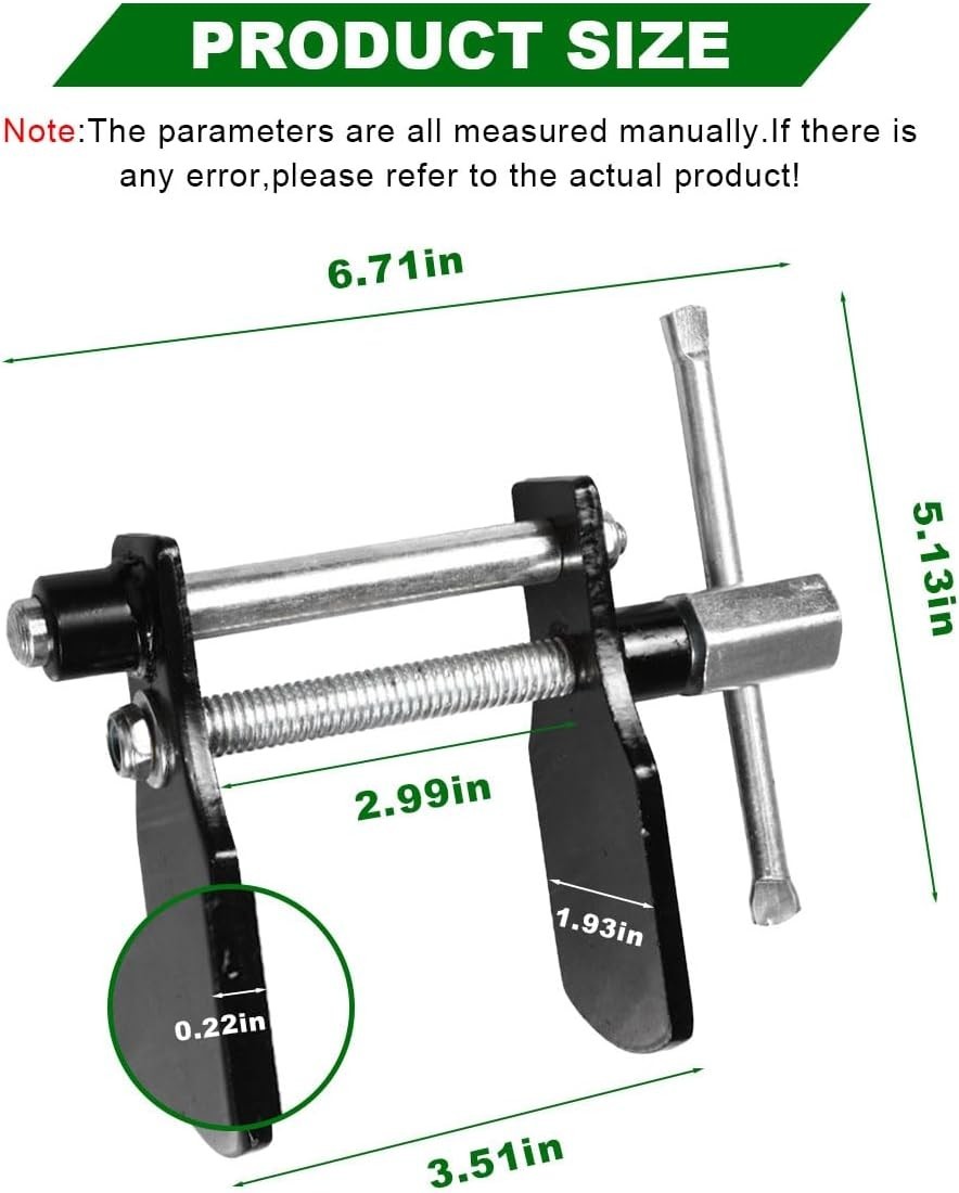 Disc Brake Pad Installation Spreader, Heavy Caliper Piston Spreader Tool, Uni...