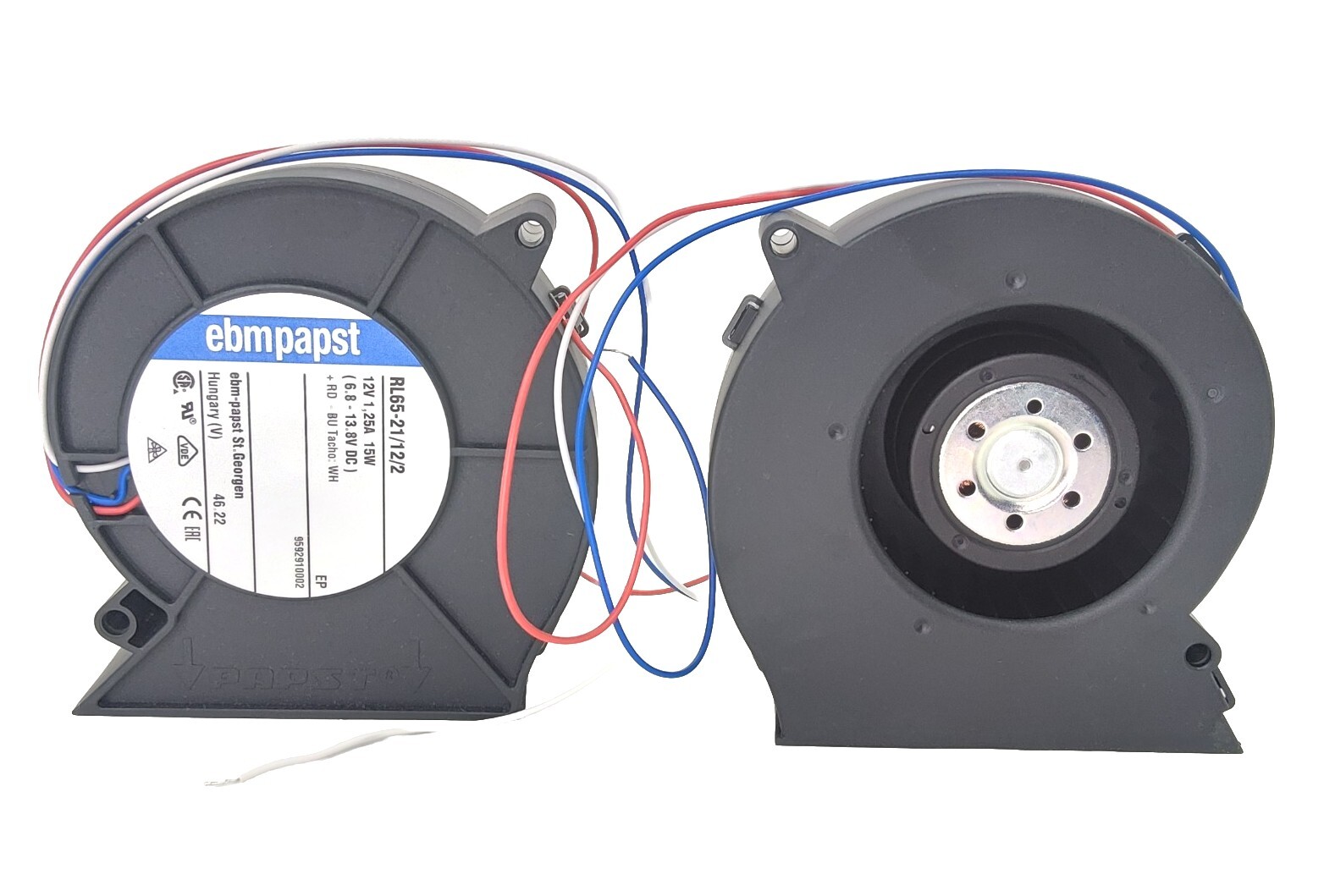*1 Pcs* RL65-21/12/2 12V 1.25A 15W Ebmpapst