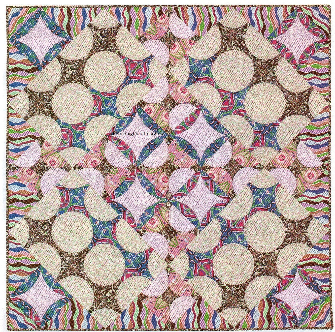 Belle et Unique Quilt Pattern Pieced/Applique PB