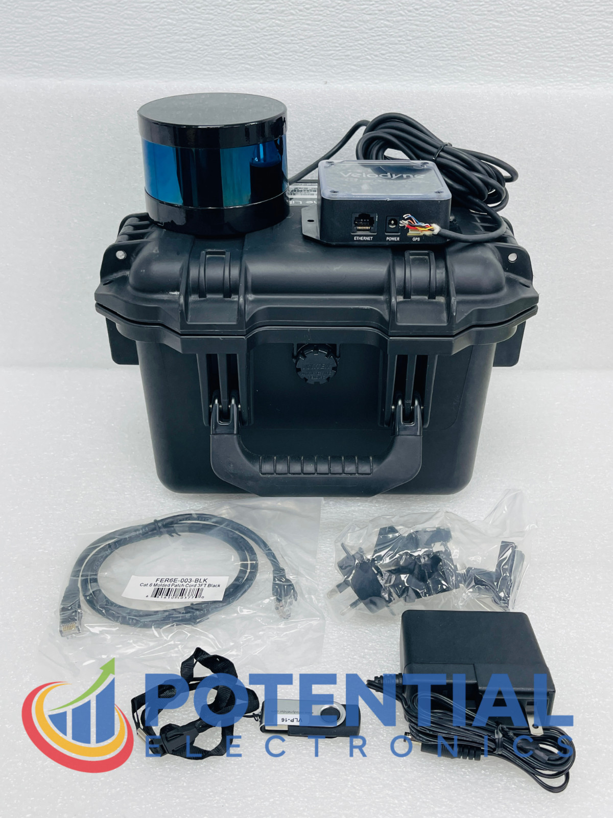 LITTLE USE - Velodyne VLP-16 LiDAR Sensor Puck LITE Kit Model With Case