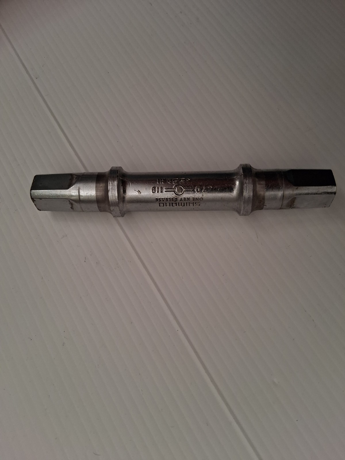 Shimano 70-W-119 Bottom Bracket Axel 55 HI Vintage Campagnolo