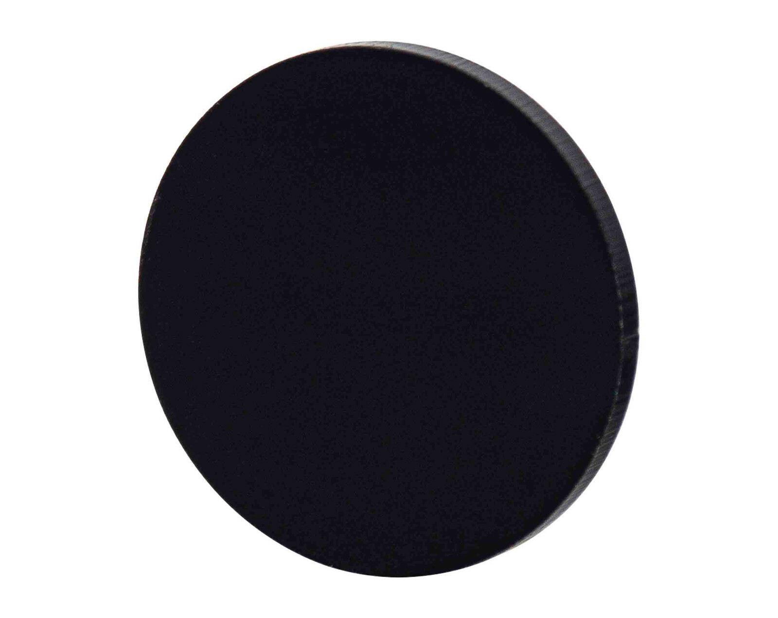 3" DIY Black Acrylic Pack of 4 Circle Tiles for Arts and Craft Coaster Painting