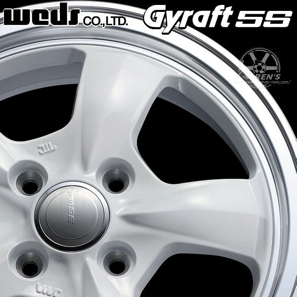 WEDS Graft 5S 12" 4x100 +43 Aluminum Wheels Set of 4