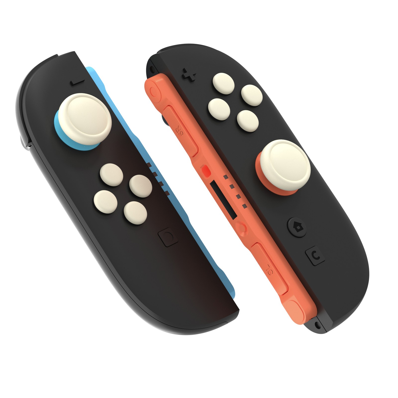 PlayVital Button Caps + Thumb Grip Set for Nintendo Switch 2