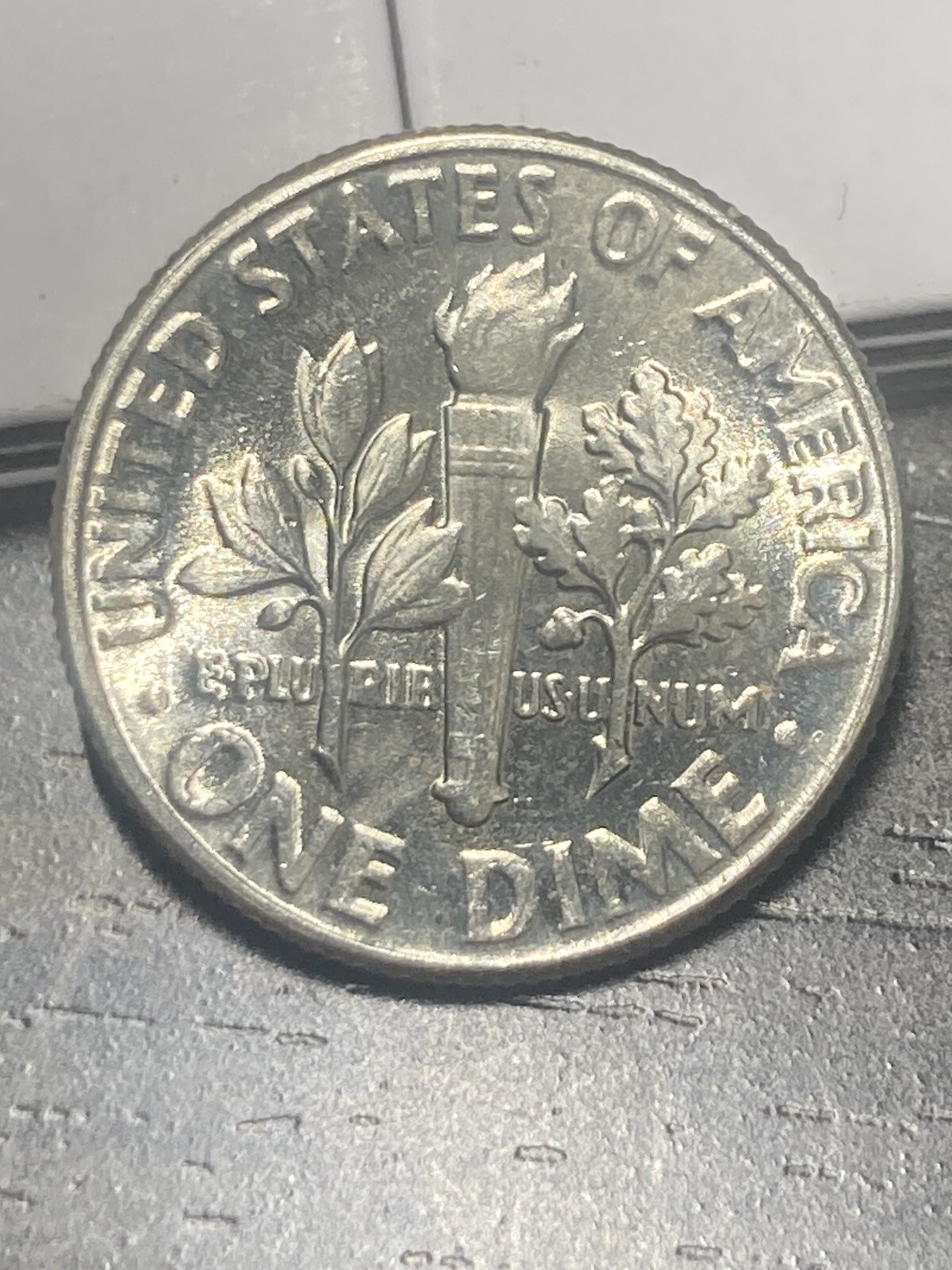 1957 P Roosevelt Dime - BU - As Shown! (#1107)