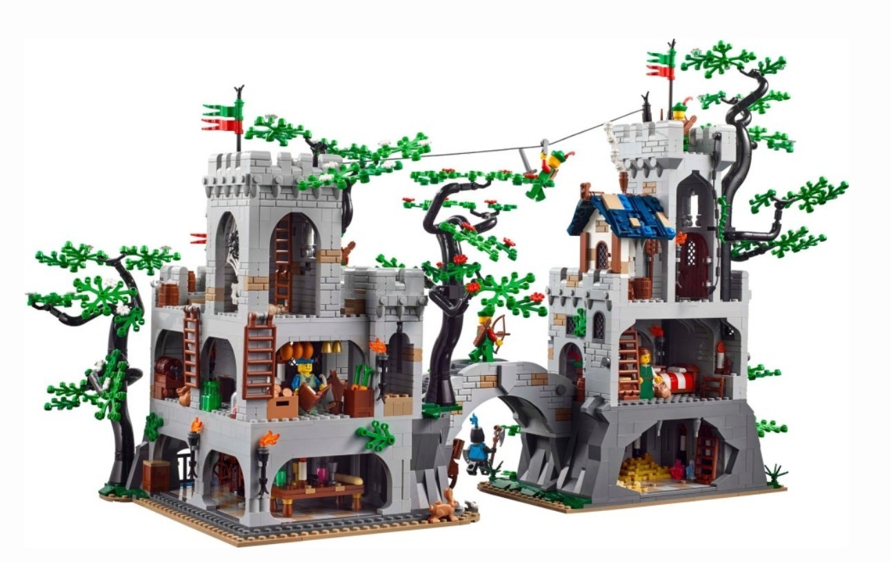 LEGO BrickLink Designer Program Forest Stronghold 910043 Castle Set Sealed New