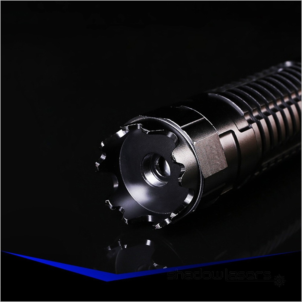 Adjustable Focus 520nm Laser Pointer Light Visible Beam Laser Flashight+Case