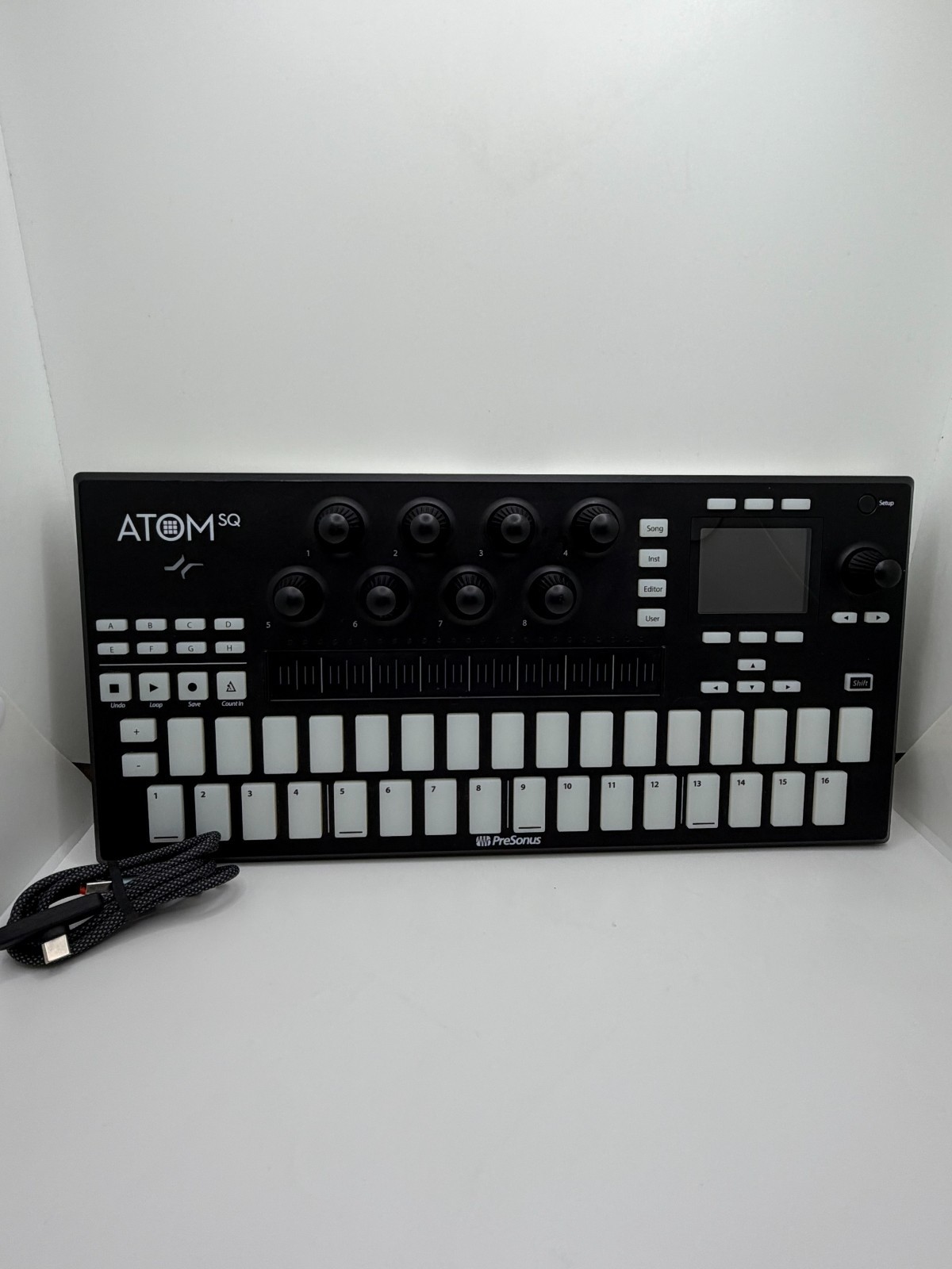 PreSonus ATOM SQ Hybrid MIDI Keyboard Pad Performance and Production Controller