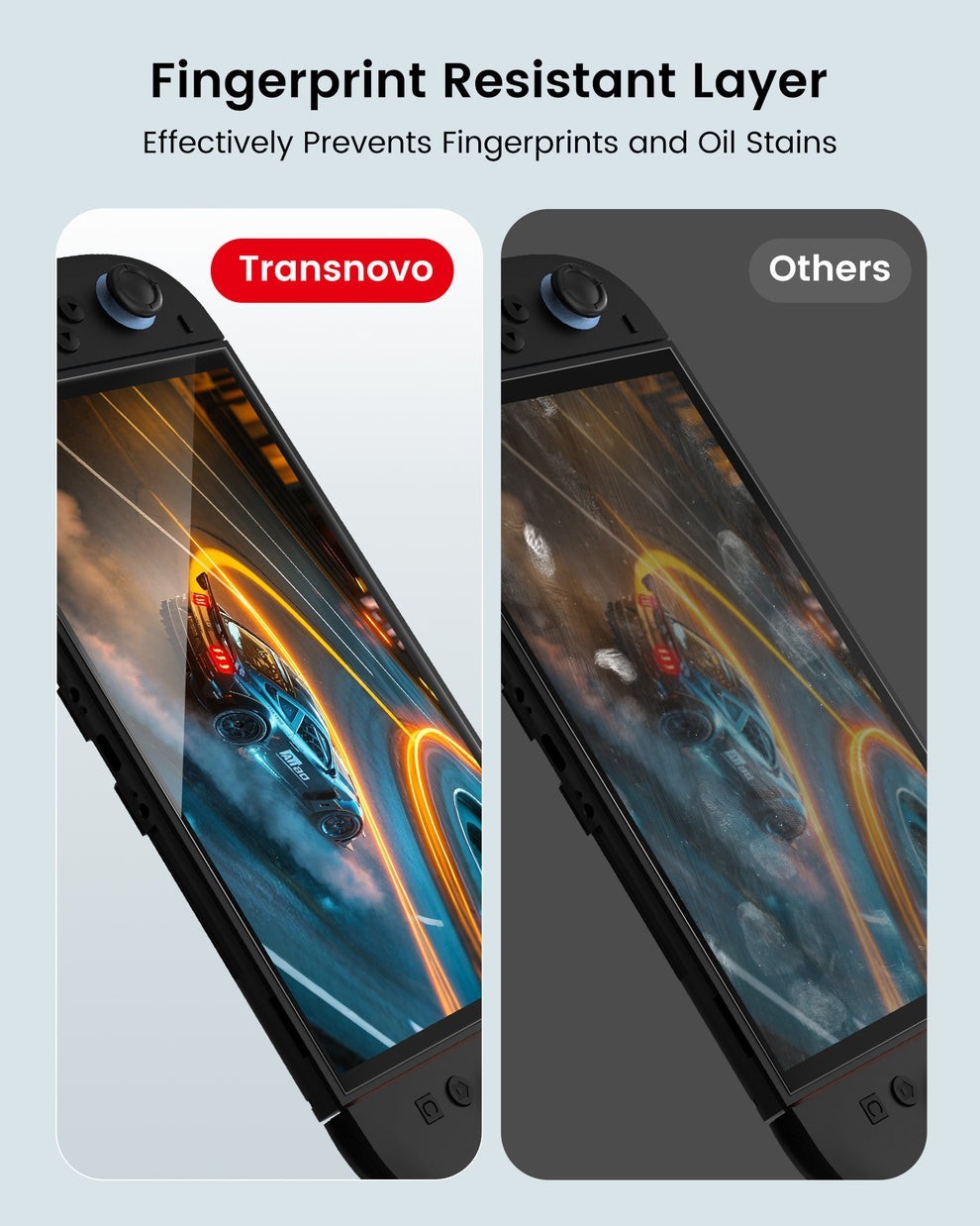 For Nintendo Switch 2 Tempered Glass Screen Protector With Plastic Frame