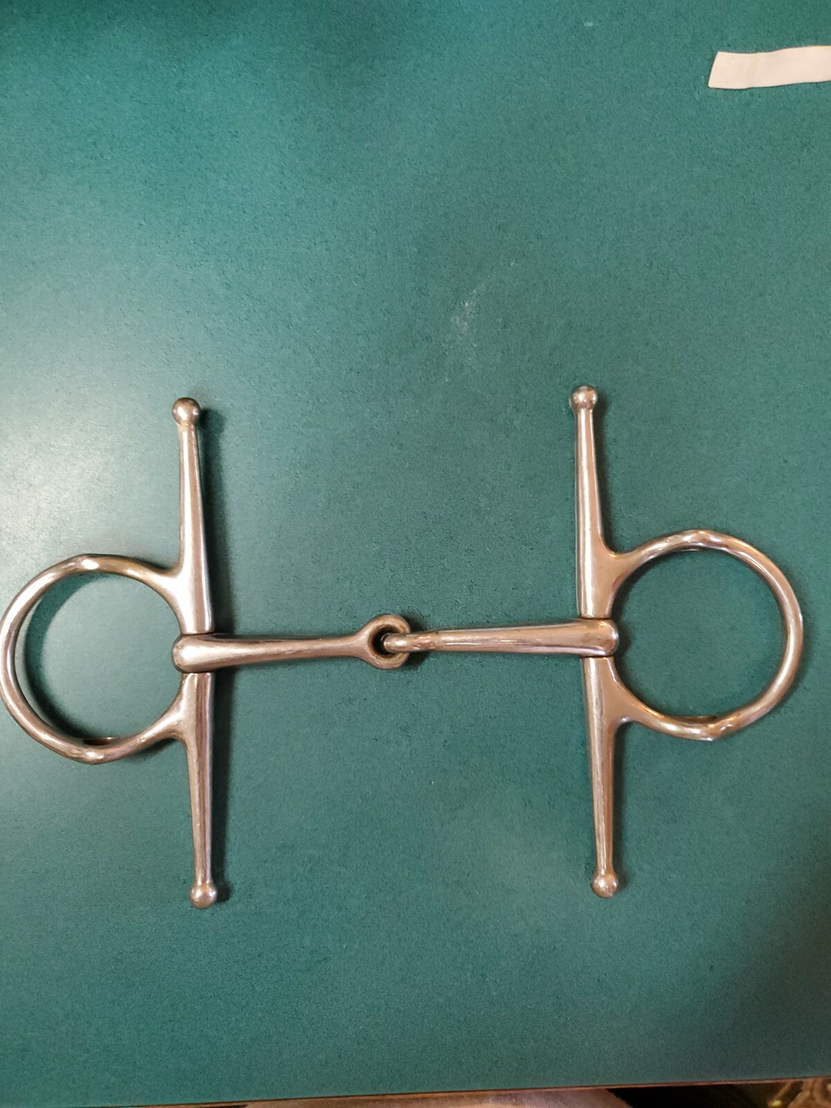 Stainless Steel 5" Single Jointed Full Cheek Gag Snaffle Bit