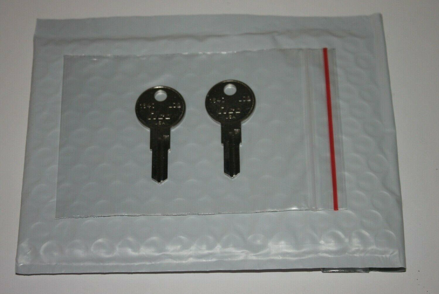 Two keys A17 Key for Home Depot Husky Tool Box Tool Cabinet Code Cut A17 toolbox