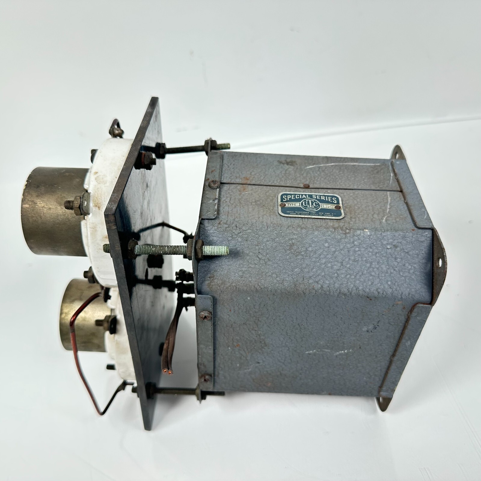 Vintage UTC S-60 High Power Filament Transformer 5 to 5.25 VCT 22A