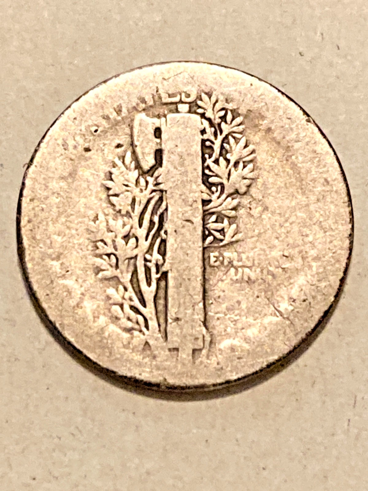 1921 Silver Mercury Dime Nice