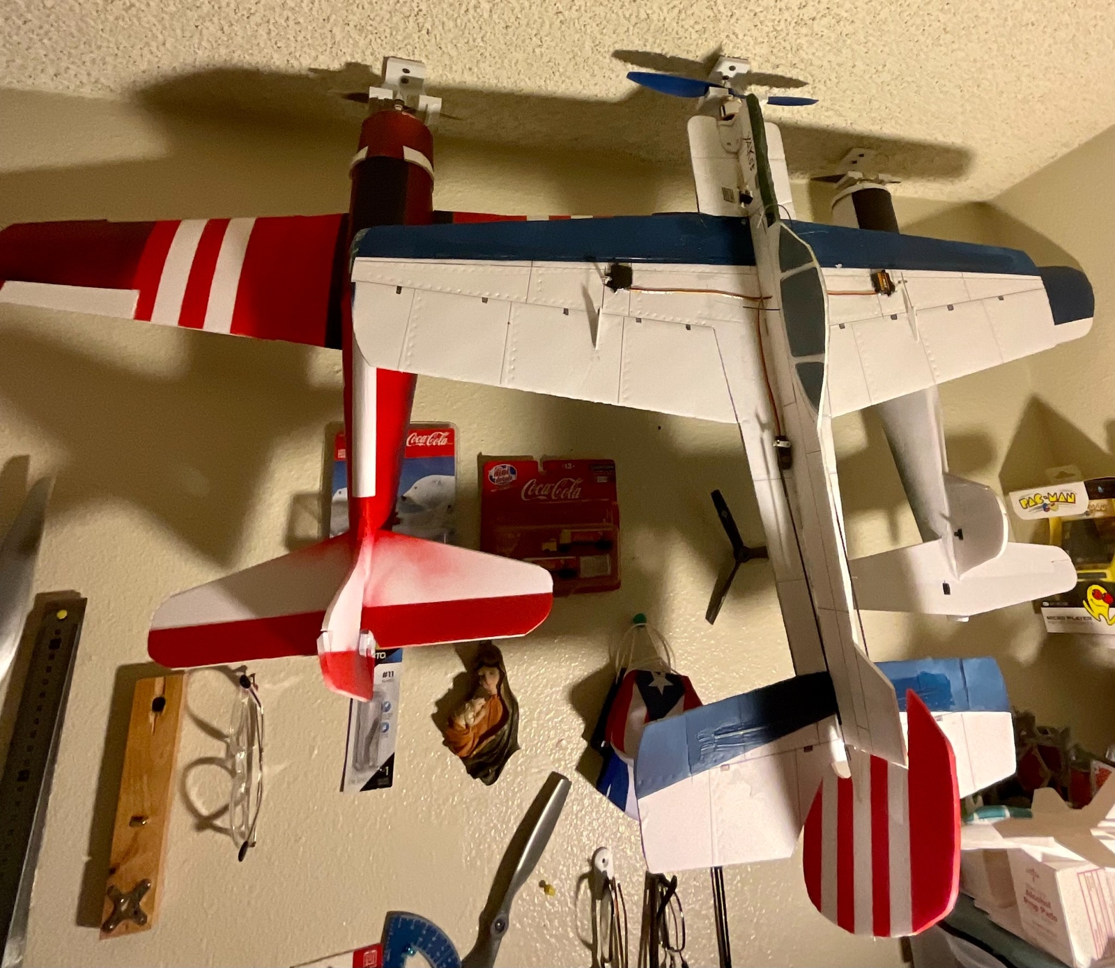 RC Plane Ceiling Hanger 3D Printed For RC Plane Made in USA