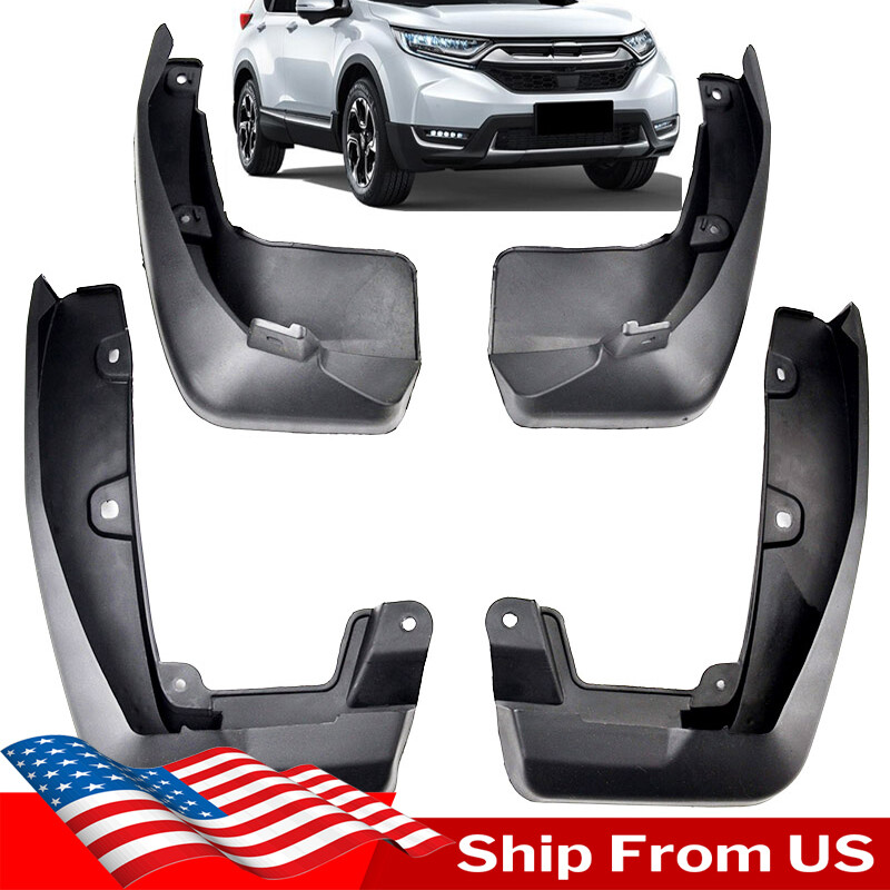 4X For 2017-2022 Honda CR-V CRV Mud Flaps Splash Guards Front Rear Mudguards