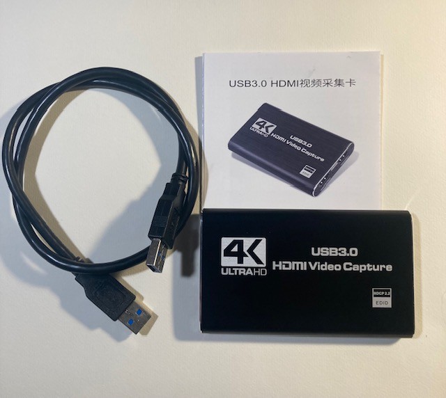 4k ultra HD HDMI video capture USB3.0