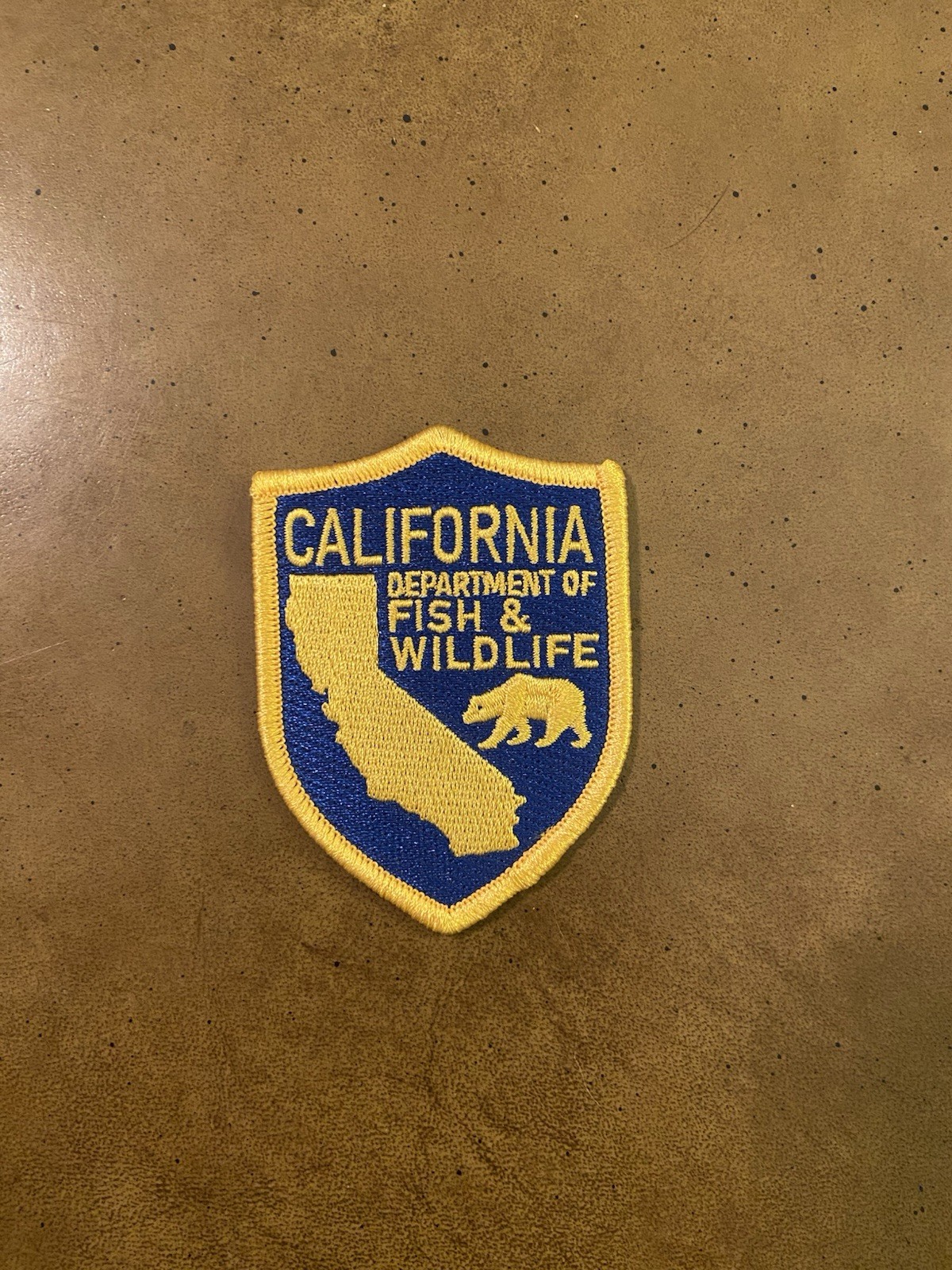 California Fish & Game Shoulder Patch Hat Patch Small Version