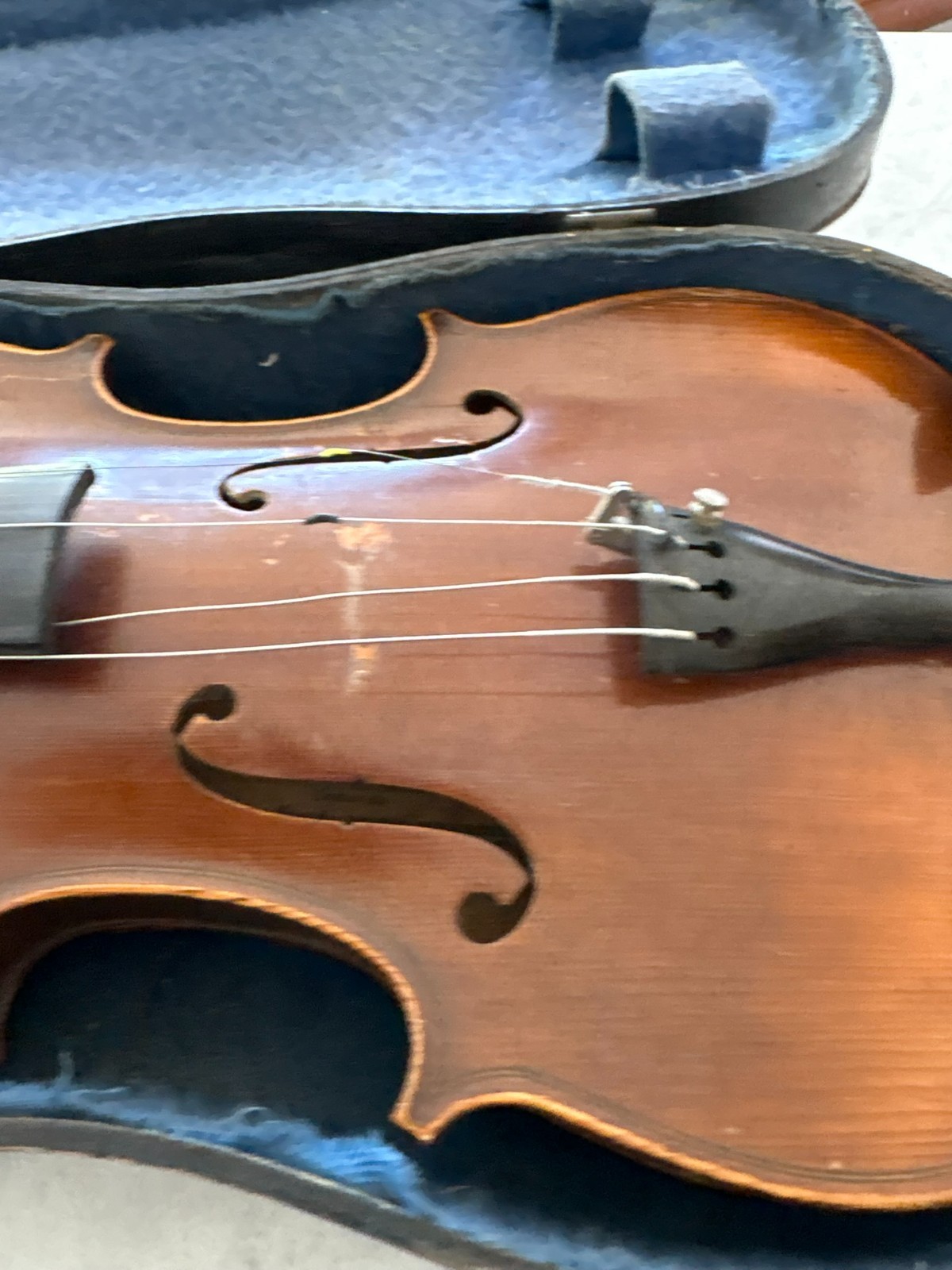 Stradivarius Mirecourt 4/4 violin mid 20th century made in France