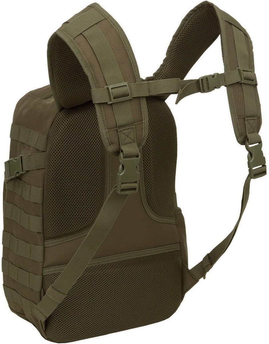 Mochila Tactica Verde Oliva Repelente Al Agua Compatible Con Hidratacion Molle