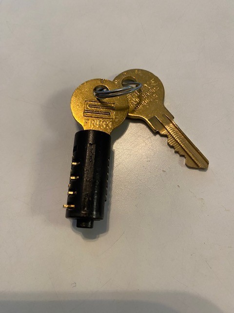 Steelcase black lock cores