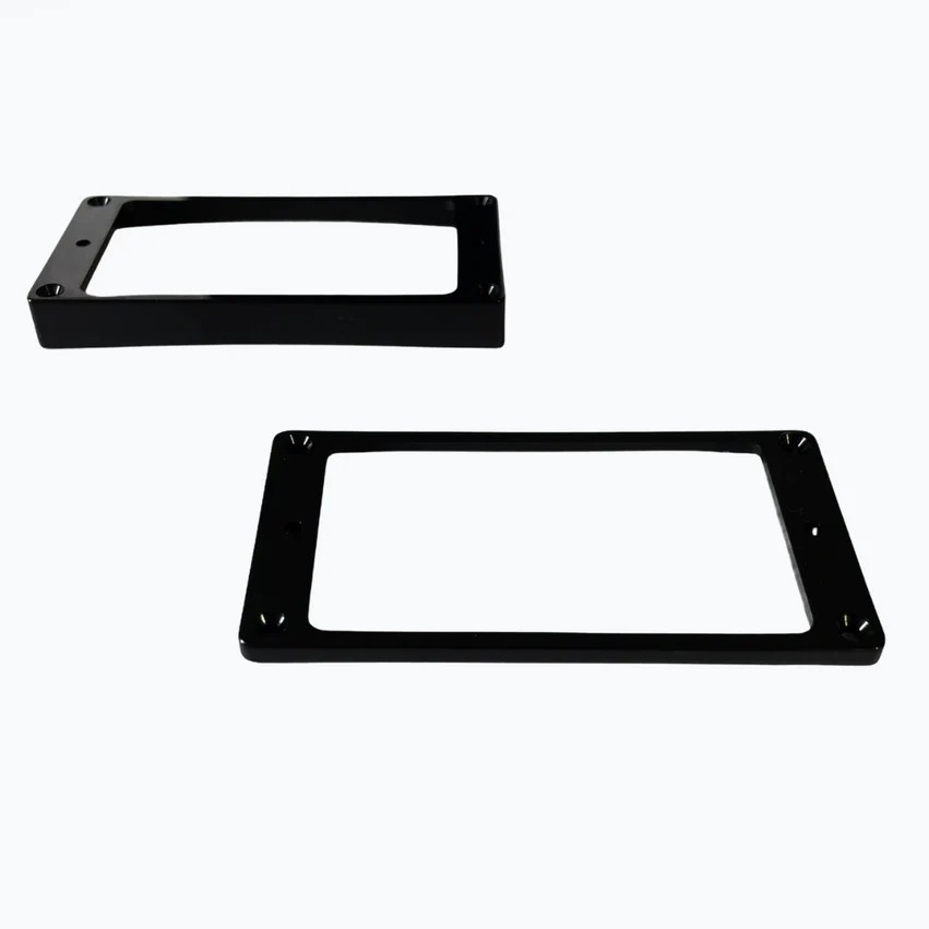 Allparts Curved Humbucker Ring Sets of 2, Black