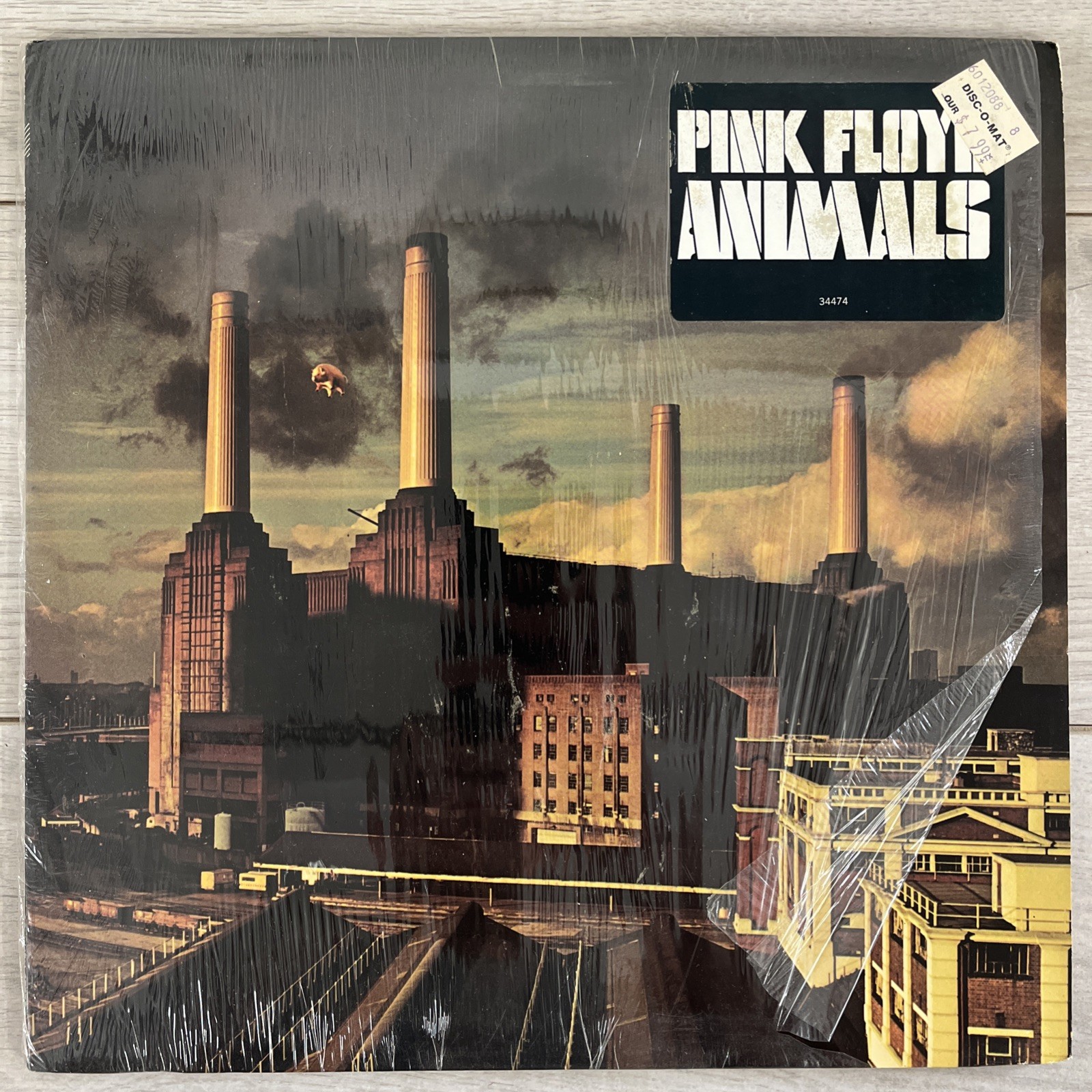 Pink Floyd Animals Vinyl JC34474 Columbia Stereo Hype #1000