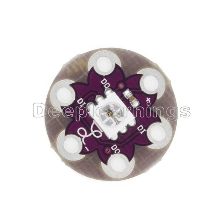 5 PCS New LilyPad Pixel Board WS2812 5050 Lamp Panel LED Module for Arduino