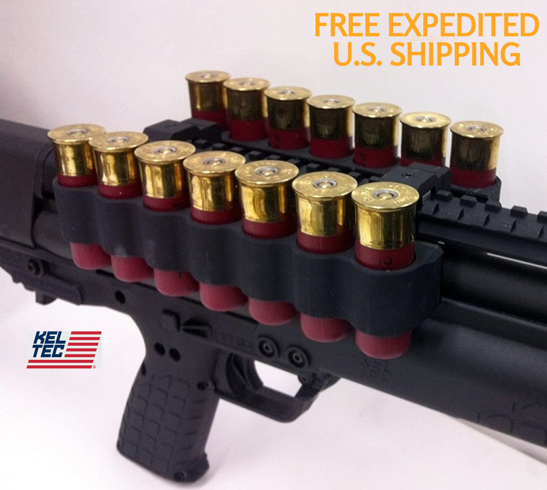 KEL-TEC KSG Sh0tgun CNC Billet Aluminium 14 Shell Ammo Rail CARRIER