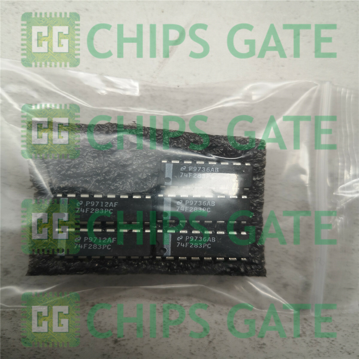 5PCS Fairchild 74F 74HC283 4-Bit Full Adder Binary Logic IC DIP16