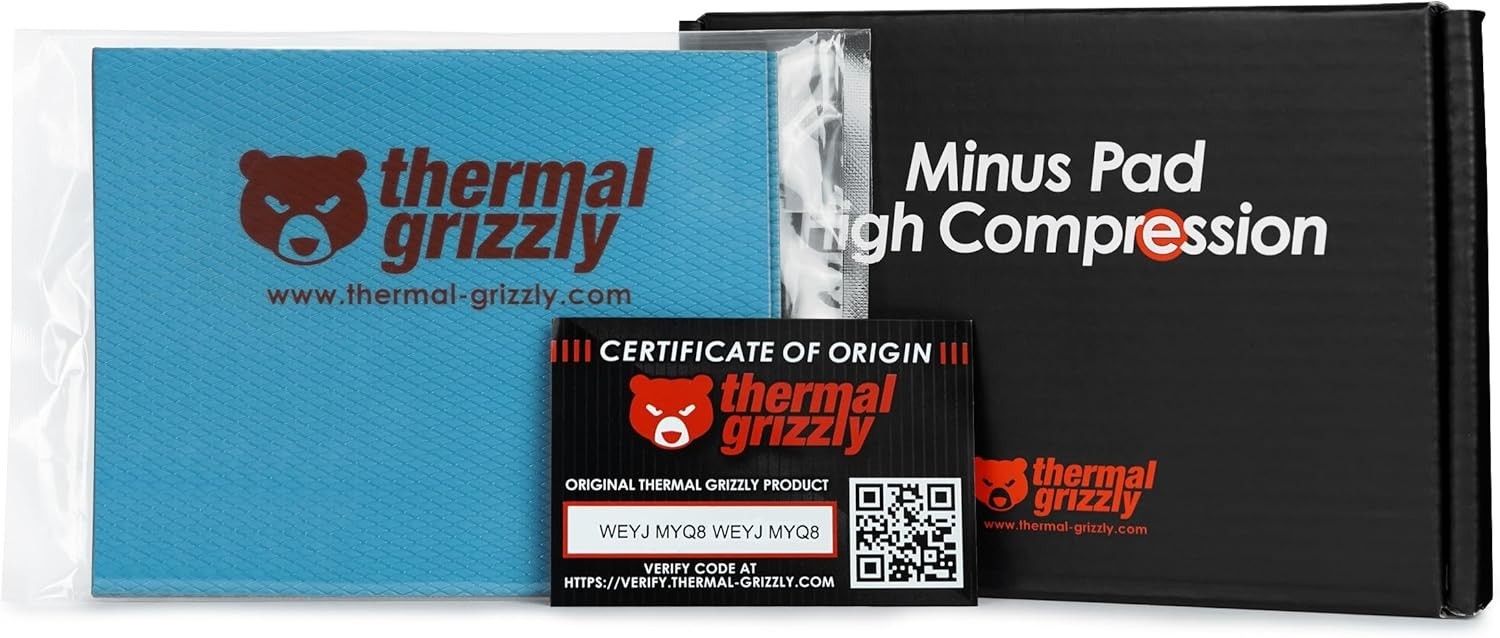 Thermal Grizzly Minus Pad High Compression - 120x100  2-Pack