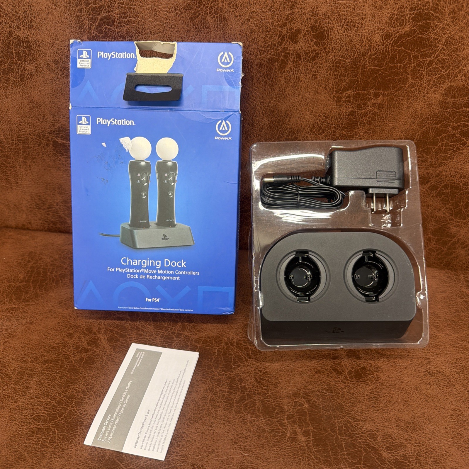 PS4 Officially Charging Dock For PS Move Motion Controllers New Open box
