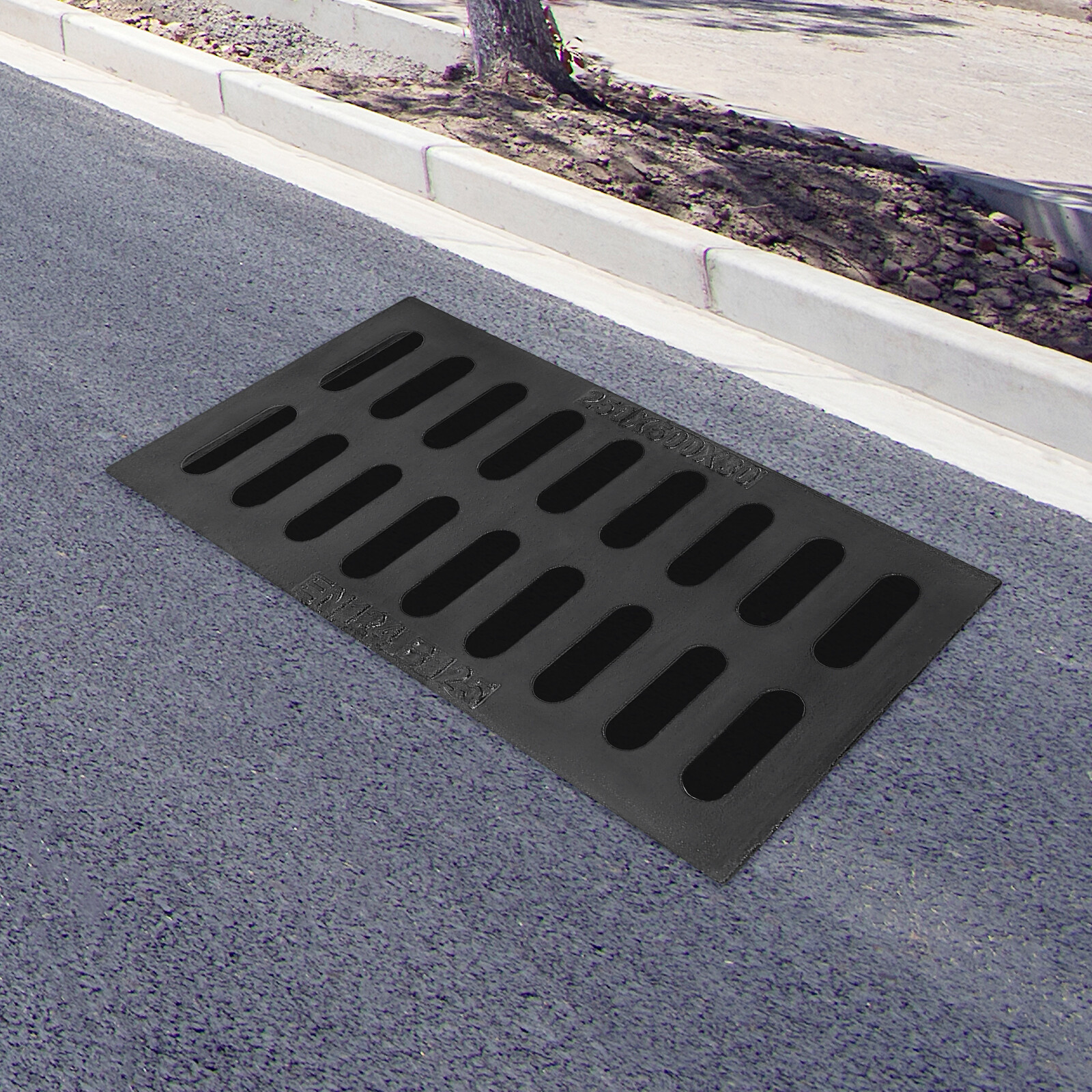 Ductile Cast Iron Drain Grate for Outdoor Channel Drainage & Sewers