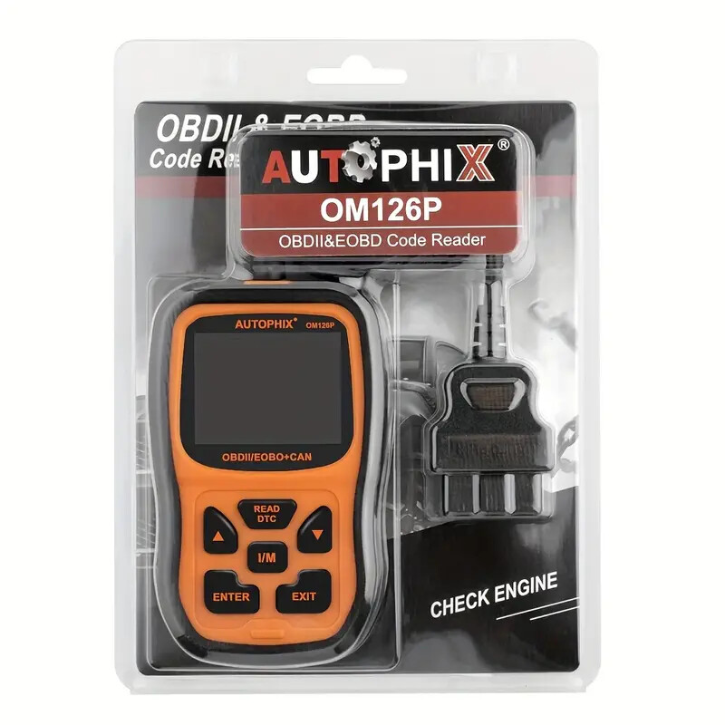 AUTOPHIX OBD2 Scanner Enhanced OM126P Vehicle Code Reader Auto Diagnostic Scan