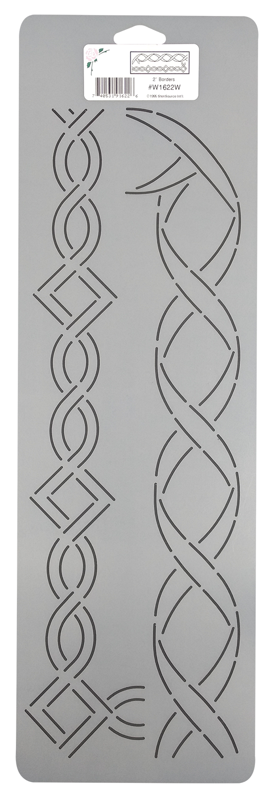 Quilting Stencils Chain Rope Cable Border Corner Quilt Patterns Plastic Template