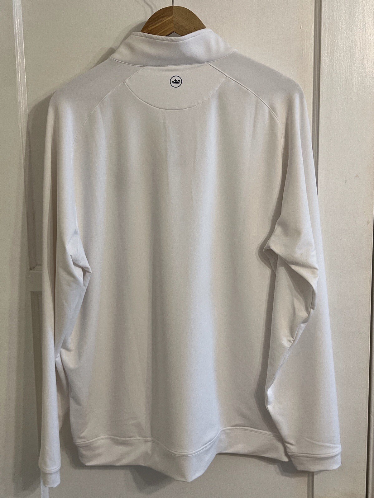2023 U.S. OPEN LACC PETER MILLAR WHITE GOLF PULLOVER SIZE XL NEW