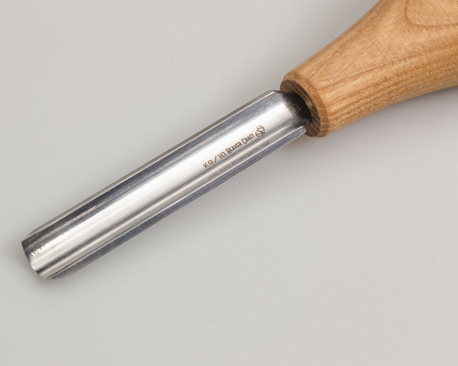 Wood Carving Tools Palm Chisel NEW Straight Rounded Chisel Sweep #9 BeaverCraft