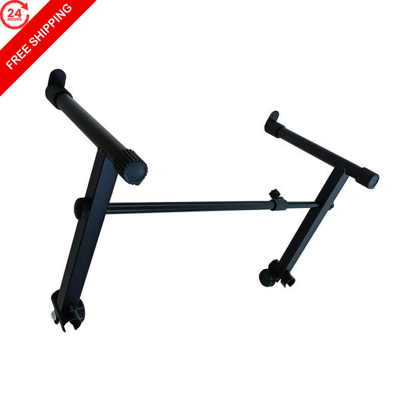 yskjyxgs 2 Tier Keyboard stand extension Electric Digital Piano Stand Black