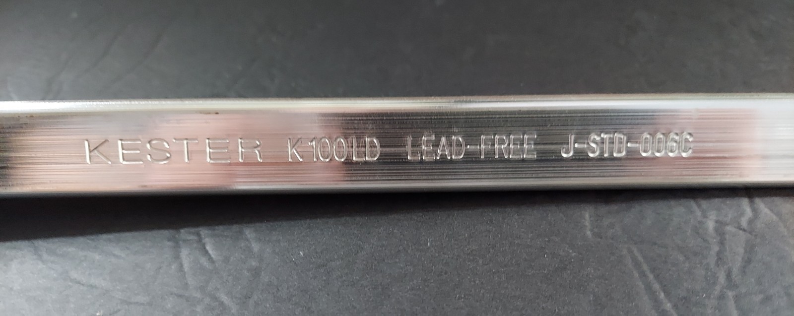 04-9574-0050 - KESTER - BAR SOLDER  Solder Bar, Lead Free, K100LD, 1-2/3 lb, Zer