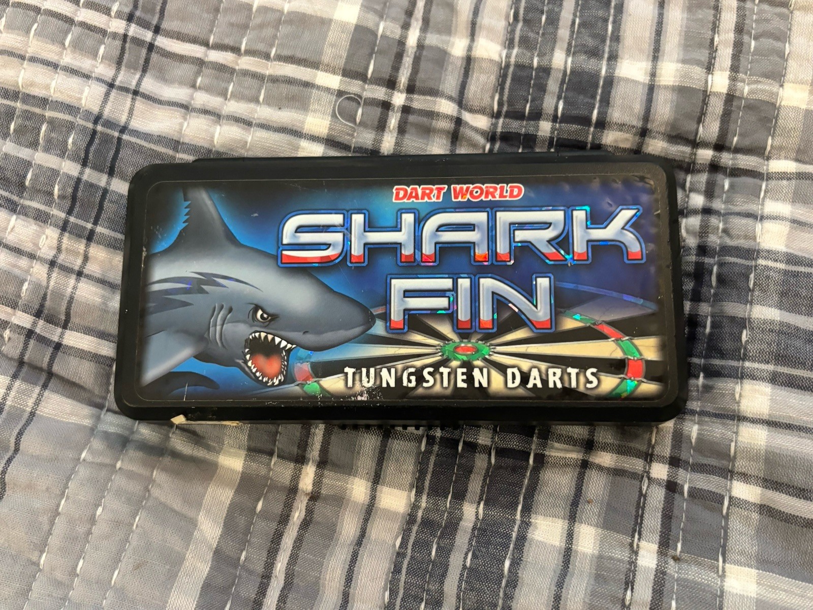 Shark Fin Darts Dart World Ruthless Flights Case Extra Darts
