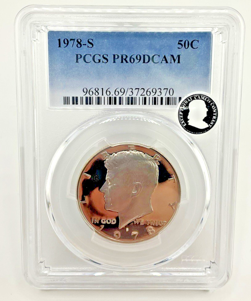 1978-S KENNEDY HALF DOLLAR PCGS DCAM